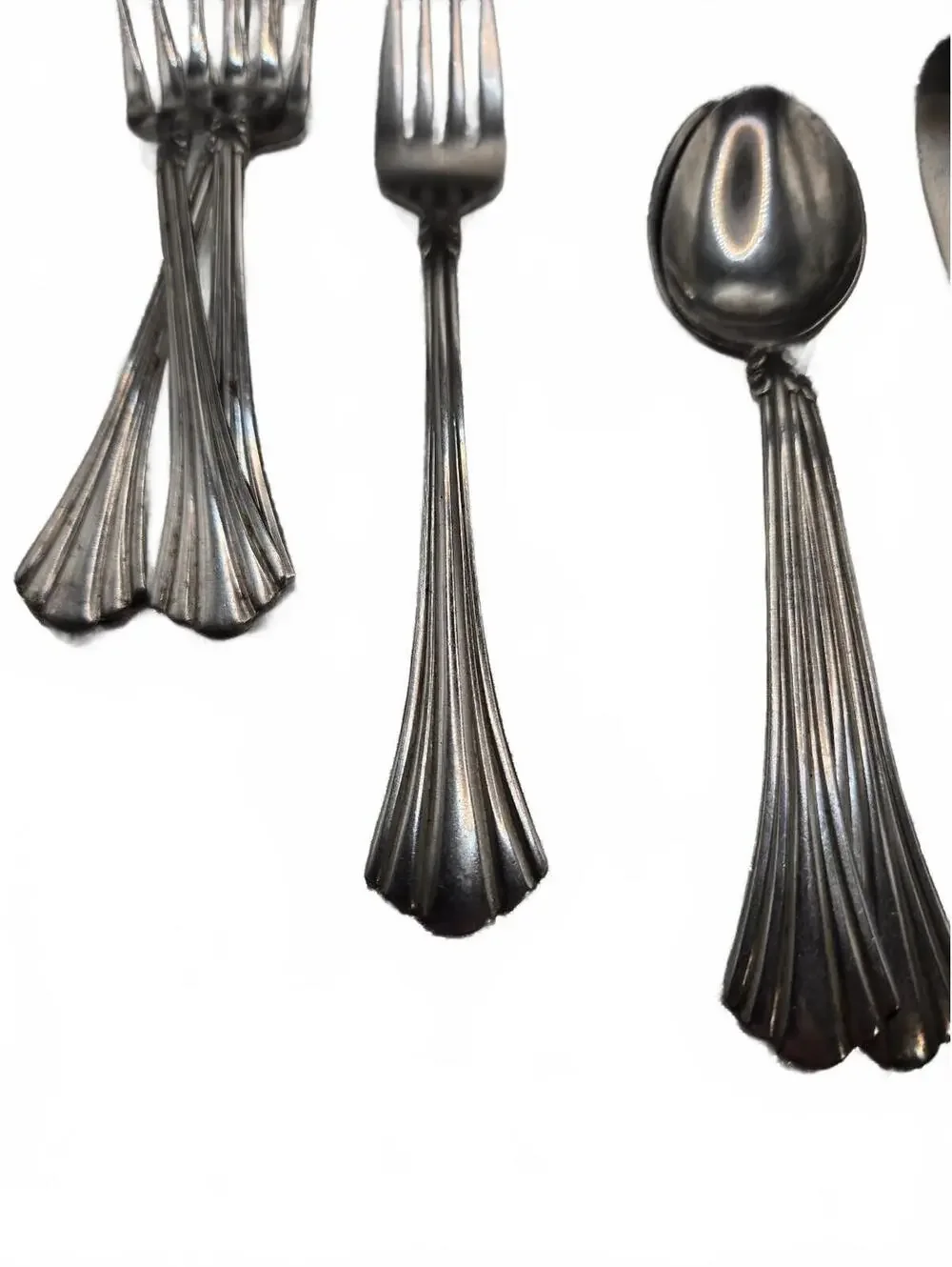 Vintage Marketplace MPF7 stainless steel, Flatware Set, 17 Pieces